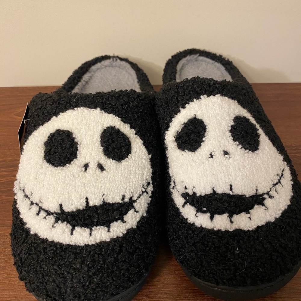 The Nightmare Before Christmas (NBC) Jack Skellington Slippers Size L/XL Unisex